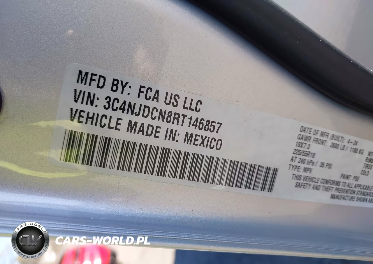 2024 Jeep Compass Limited 4X4 VIN:3C4NJDCN8RT146857 - 9