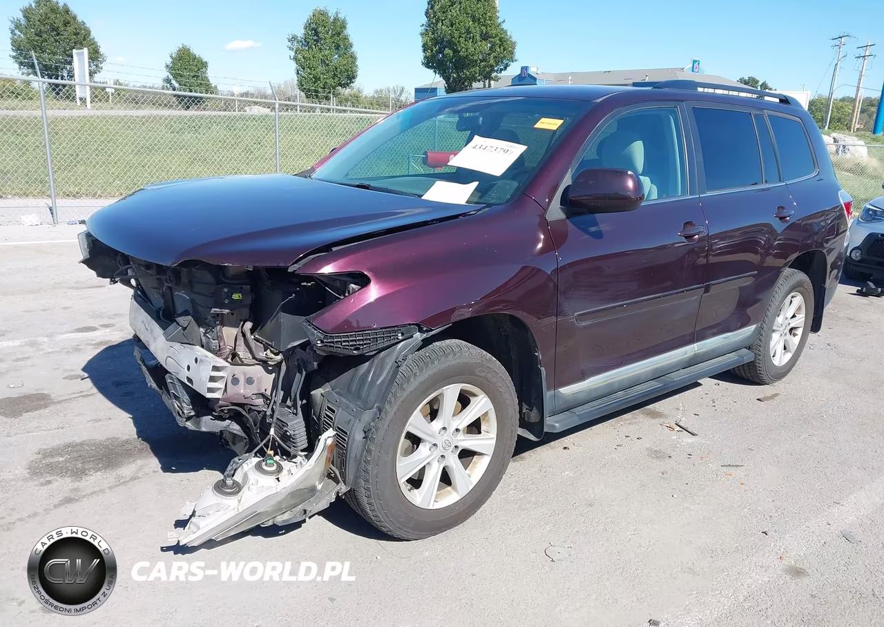 2011 Toyota Highlander Base V6 VIN:5TDBK3EHXBS067160 - 2