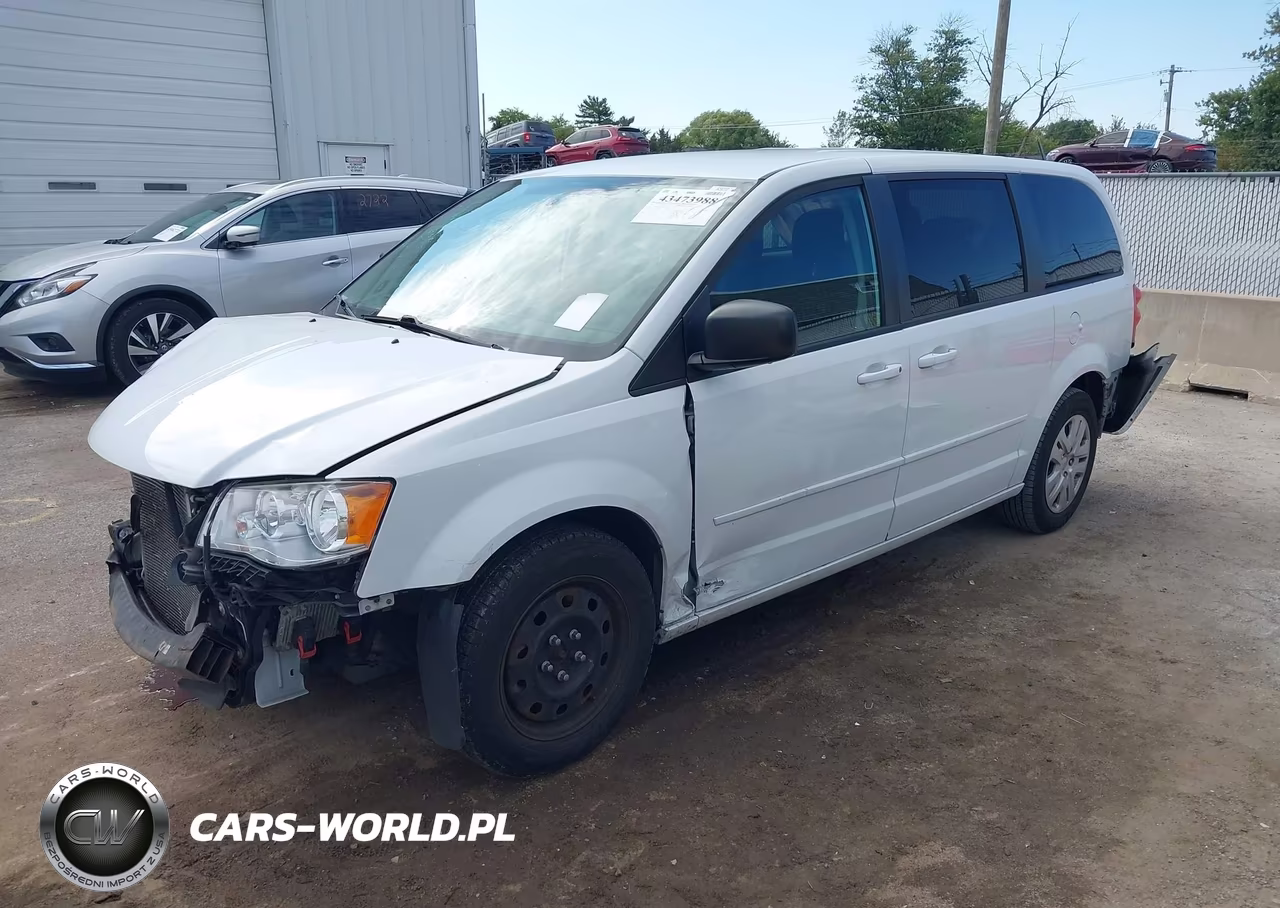 2017 Dodge Grand Caravan Se VIN:2C4RDGBG2HR736678 - 2