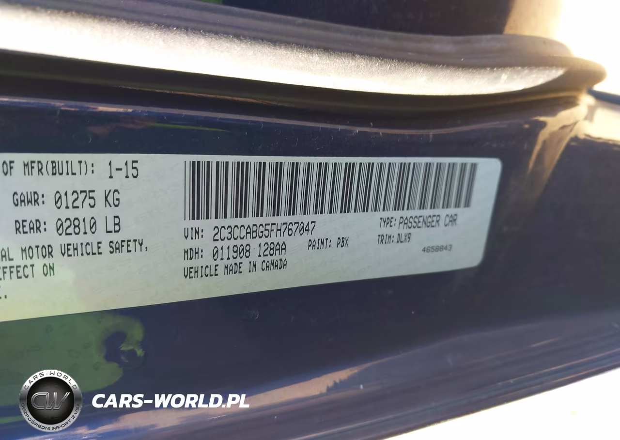 2015 Chrysler 300 300S VIN:2C3CCABG5FH767047 - 9