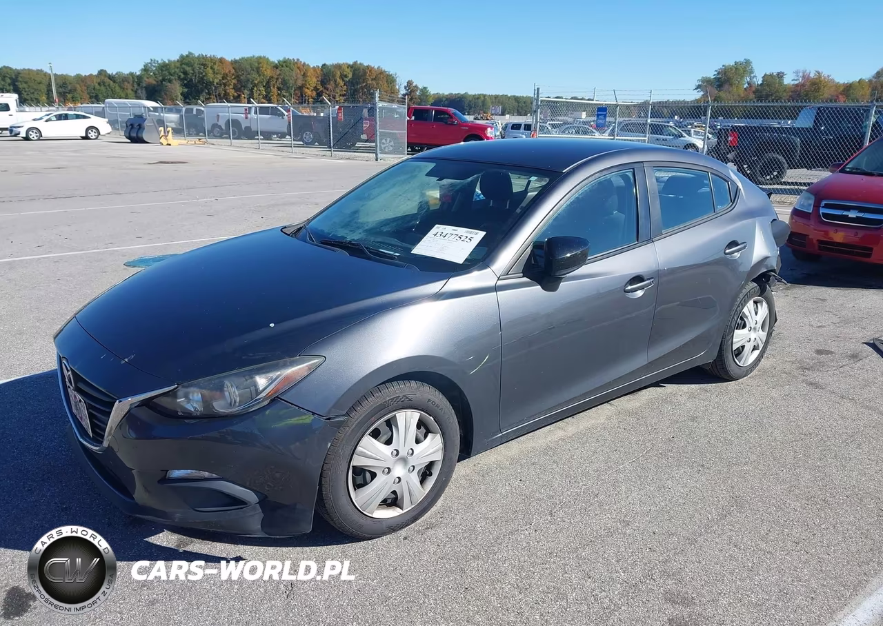 2015 Mazda Mazda3 I Sv VIN:JM1BM1T77F1247546 - 2