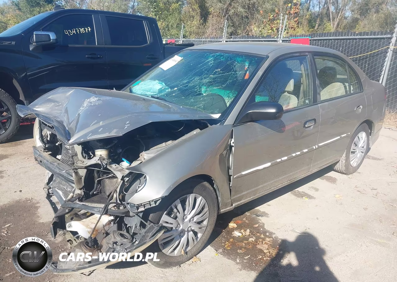 2004 Honda Civic Lx VIN:2HGES16534H500049 - 2