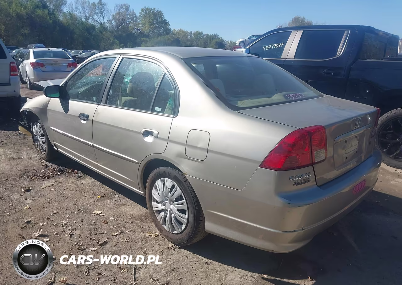 2004 Honda Civic Lx VIN:2HGES16534H500049 - 3