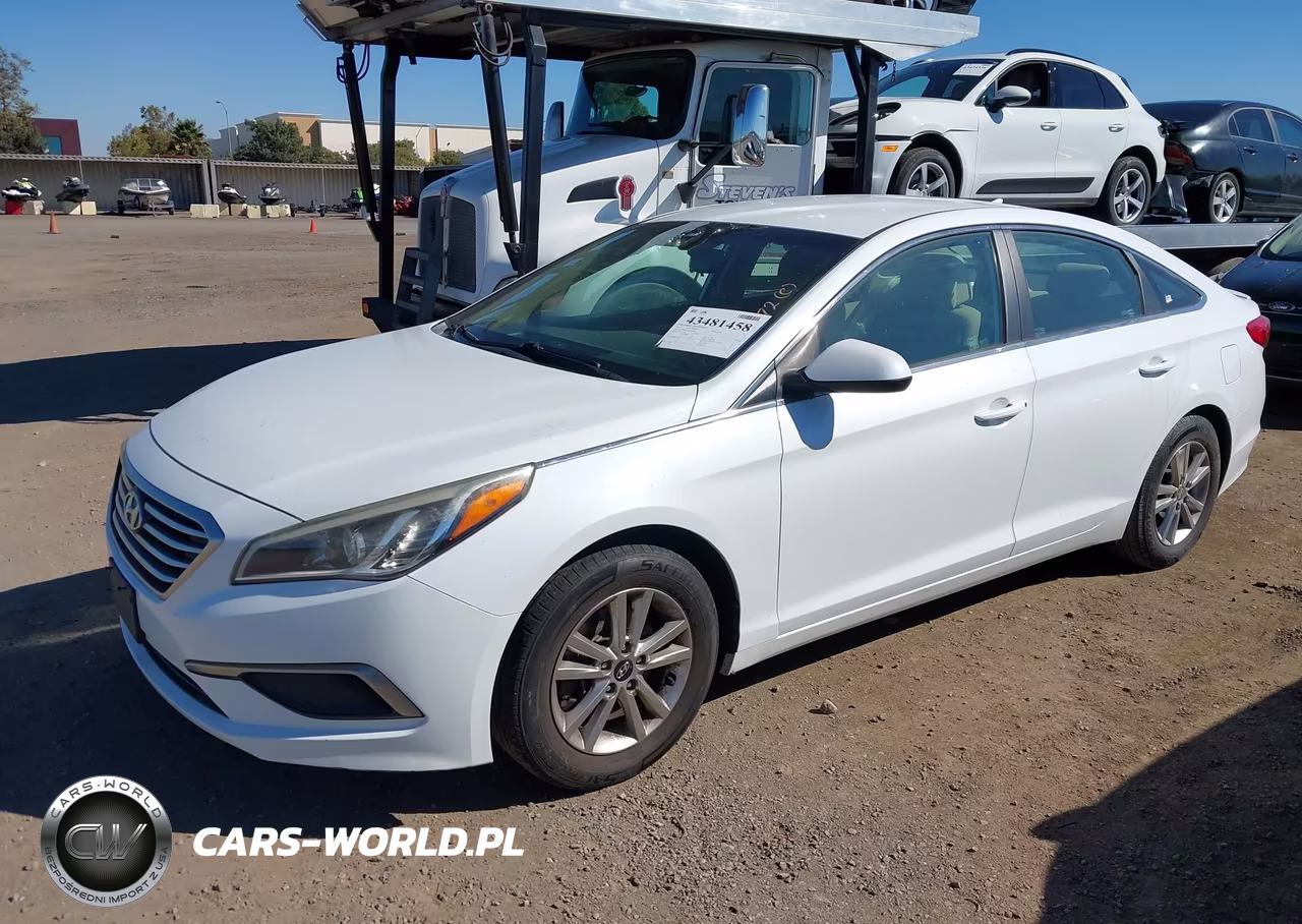 2017 Hyundai Sonata Se VIN:5NPE24AF8HH592966 - 2