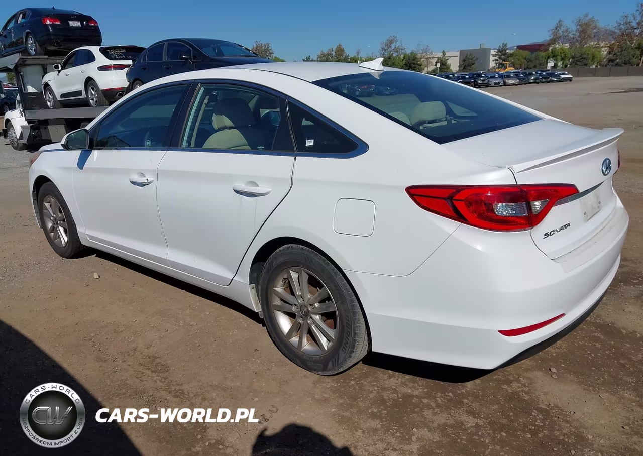 2017 Hyundai Sonata Se VIN:5NPE24AF8HH592966 - 3