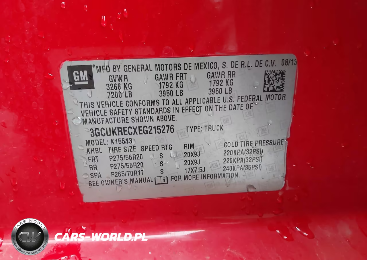 2014 Chevrolet Silverado 1500 1Lt VIN:3GCUKRECXEG215276 - 9
