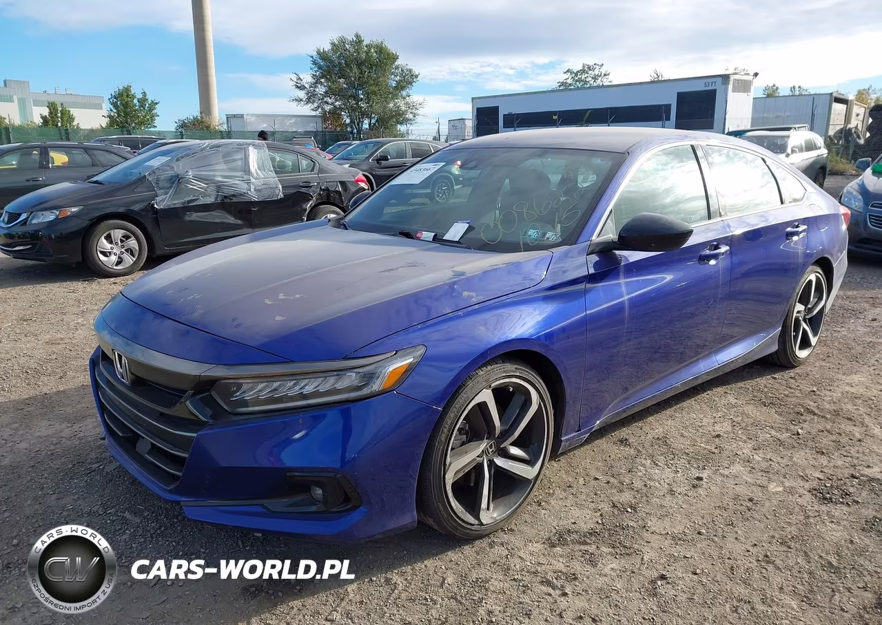 2021 Honda Accord Sport VIN:1HGCV1F37MA008622 - 2