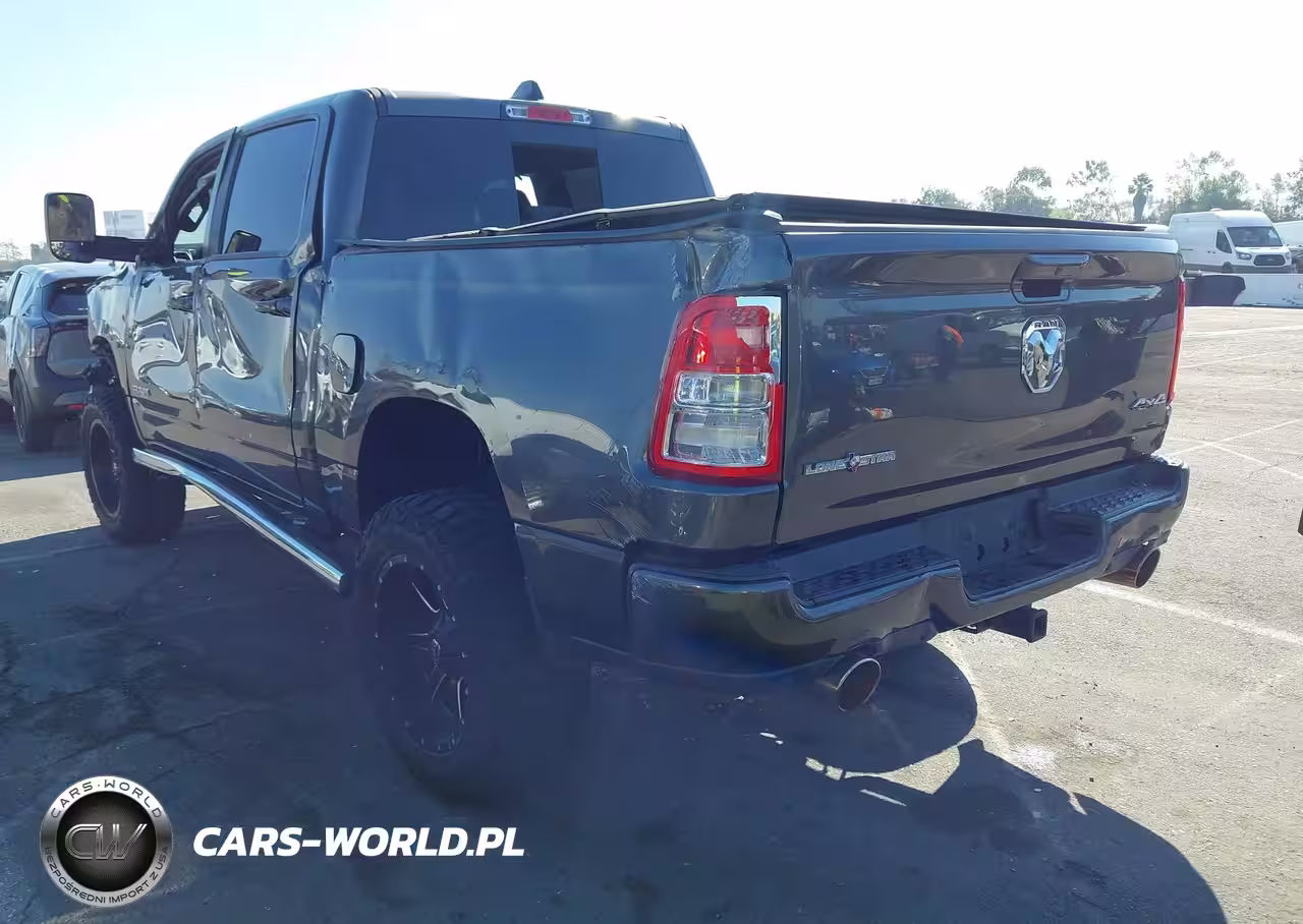 2019 Ram 1500 Big Horn-Lone Star 4X4 5'7 Box VIN:1C6SRFFT9KN577030 - 3