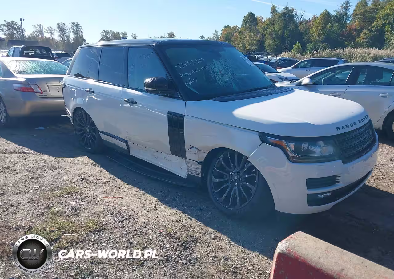 2017 Land Rover Range Rover 5.0L V8 Supercharged