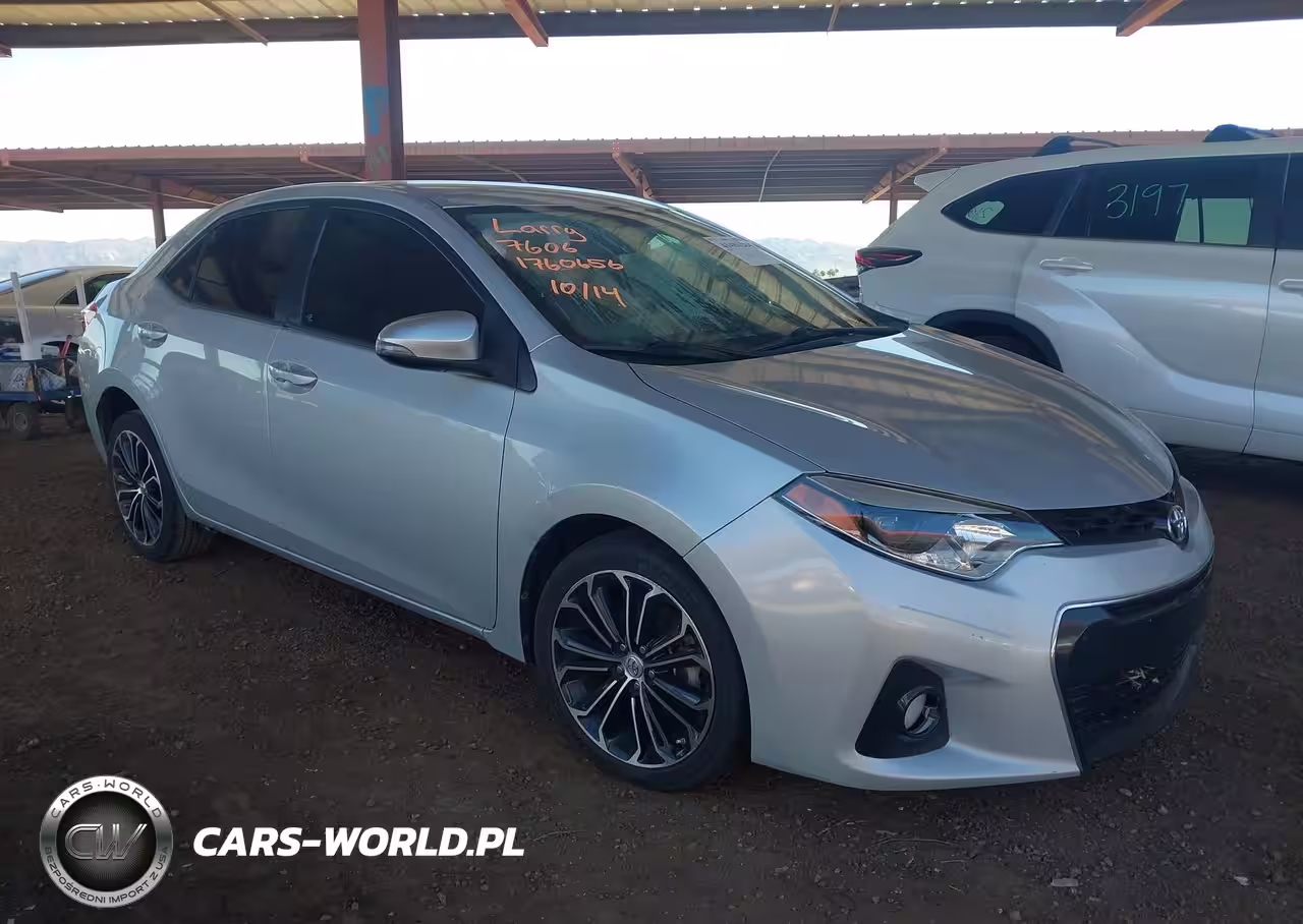 2016 Toyota Corolla S Plus