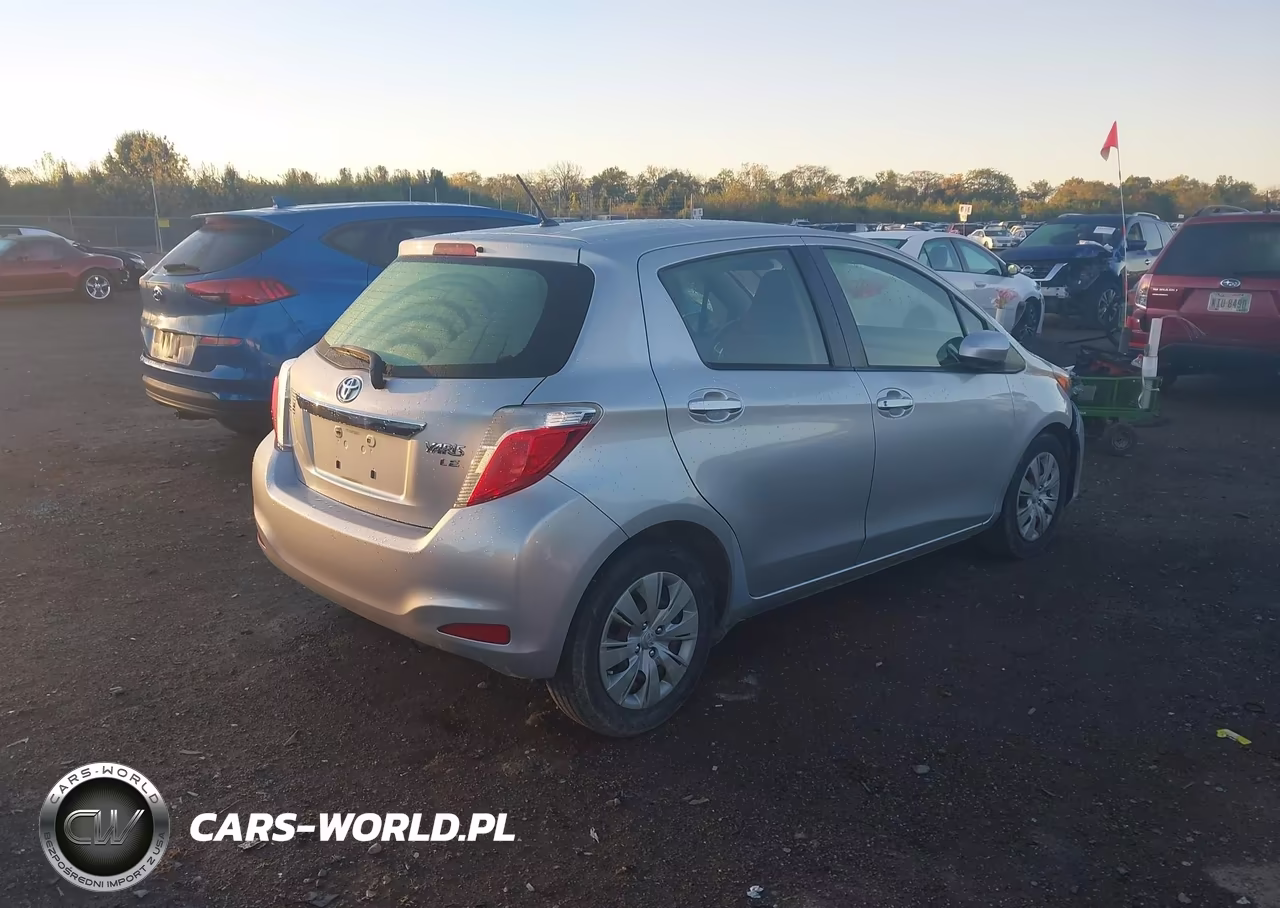 2014 Toyota Yaris Le (Tmc-Cbu Plant) VIN:JTDKTUD38ED579427 - 4