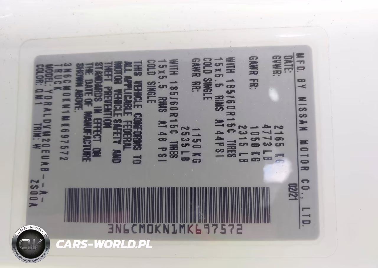 2021 Nissan Nv200 Cargo S Xtronic Cvt VIN:3N6CM0KN1MK697572 - 9