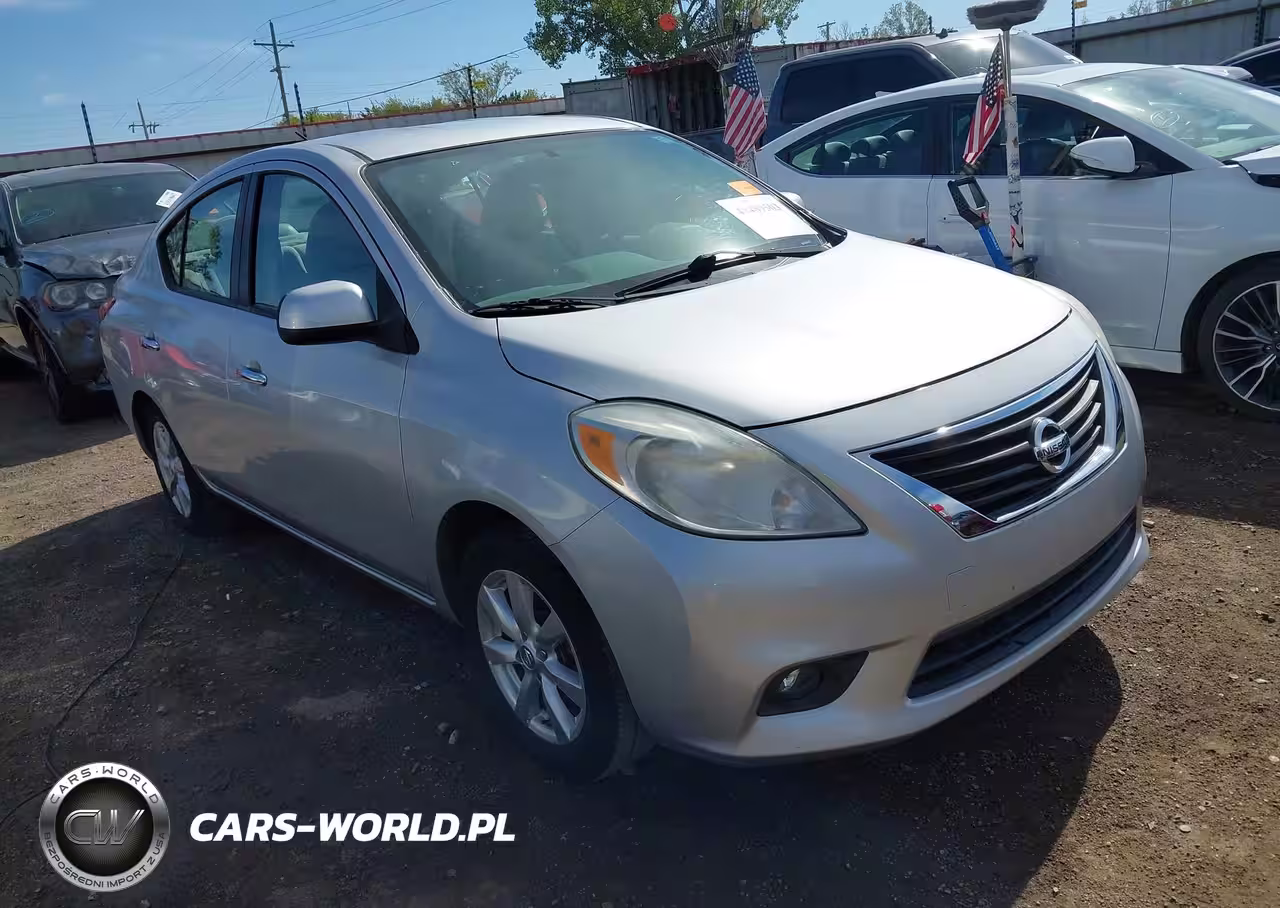 2012 Nissan Versa 1.6 S-1.6 Sl-1.6 Sv