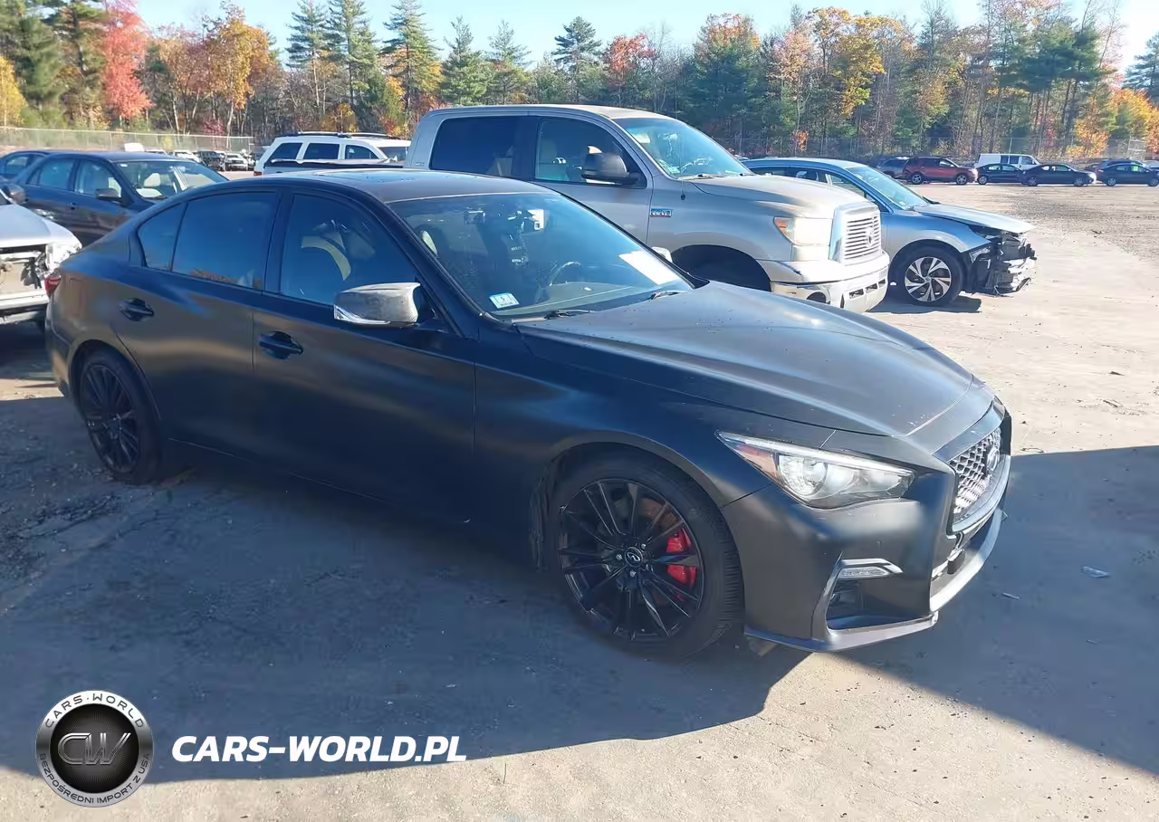 2018 Infiniti Q50 3.0T Red Sport 400