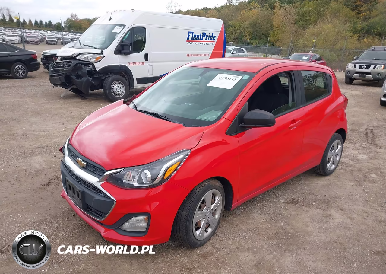 2021 Chevrolet Spark Fwd Ls Automatic VIN:KL8CB6SA8MC221648 - 2