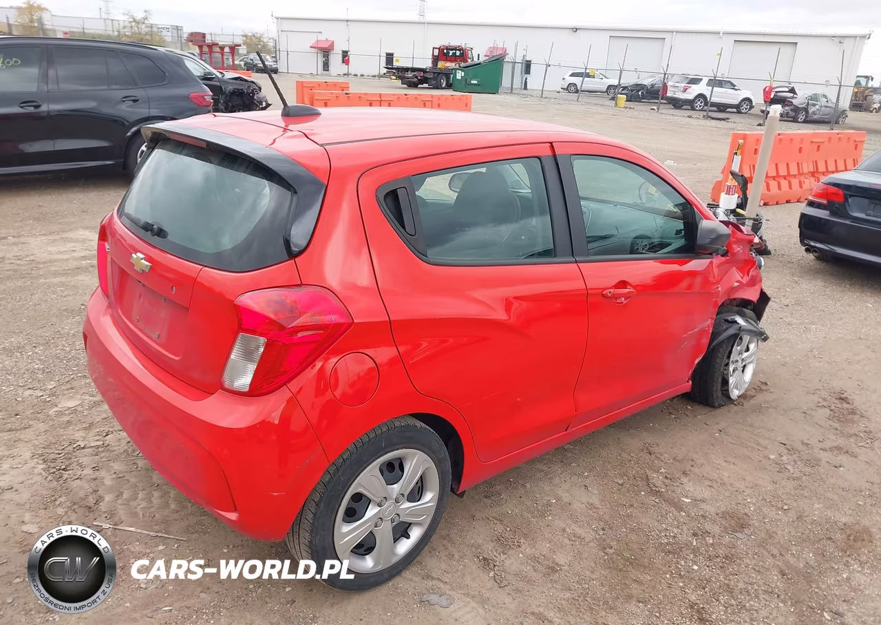 2021 Chevrolet Spark Fwd Ls Automatic VIN:KL8CB6SA8MC221648 - 4