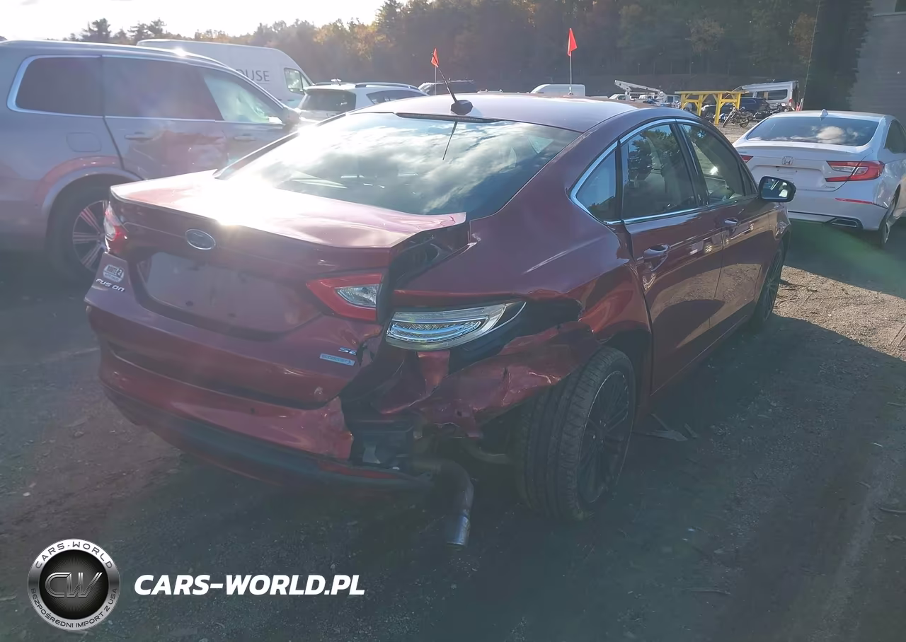 2014 Ford Fusion Se VIN:3FA6P0HD8ER197218 - 4