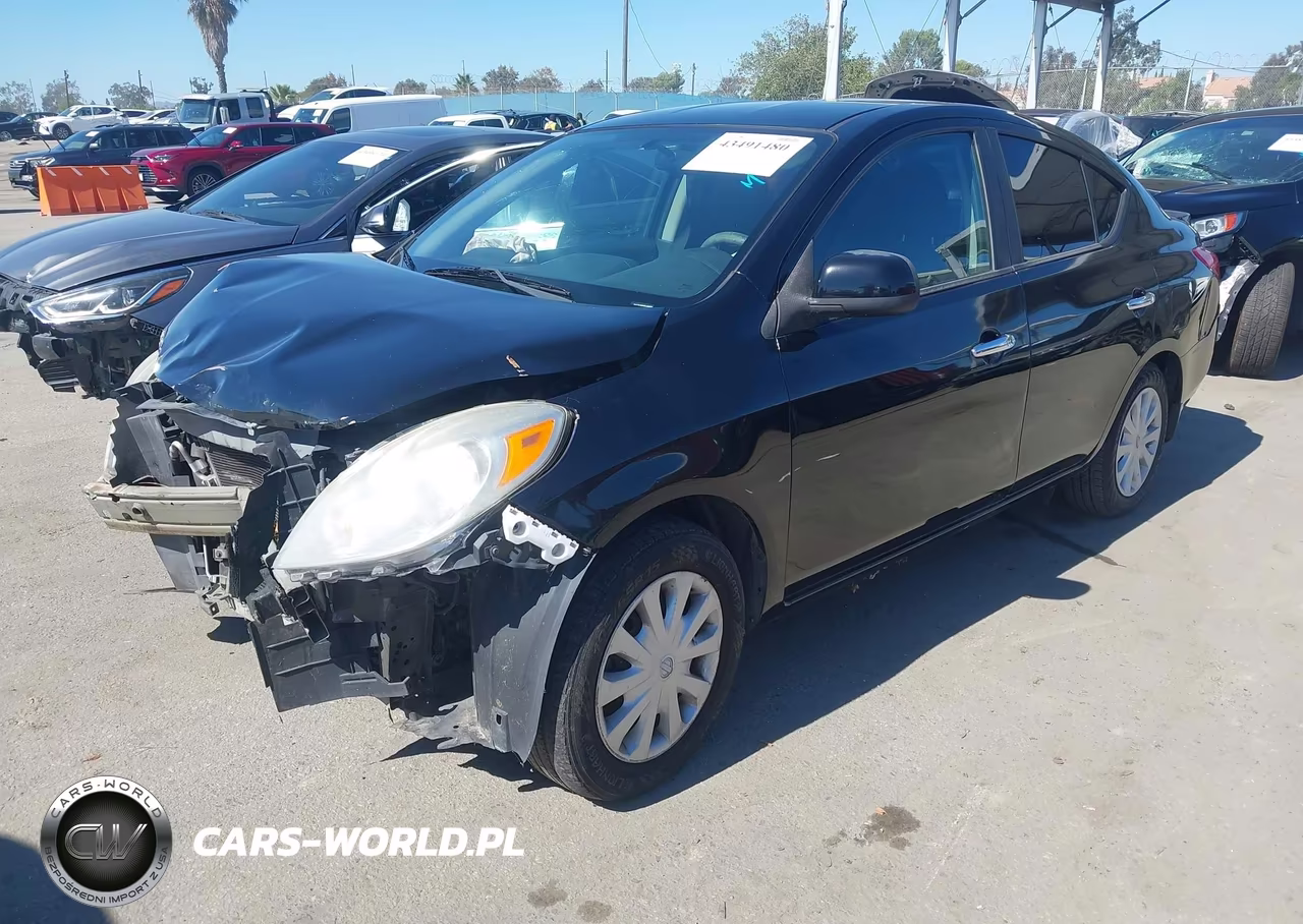 2013 Nissan Versa 1.6 Sv VIN:3N1CN7AP4DL849756 - 2