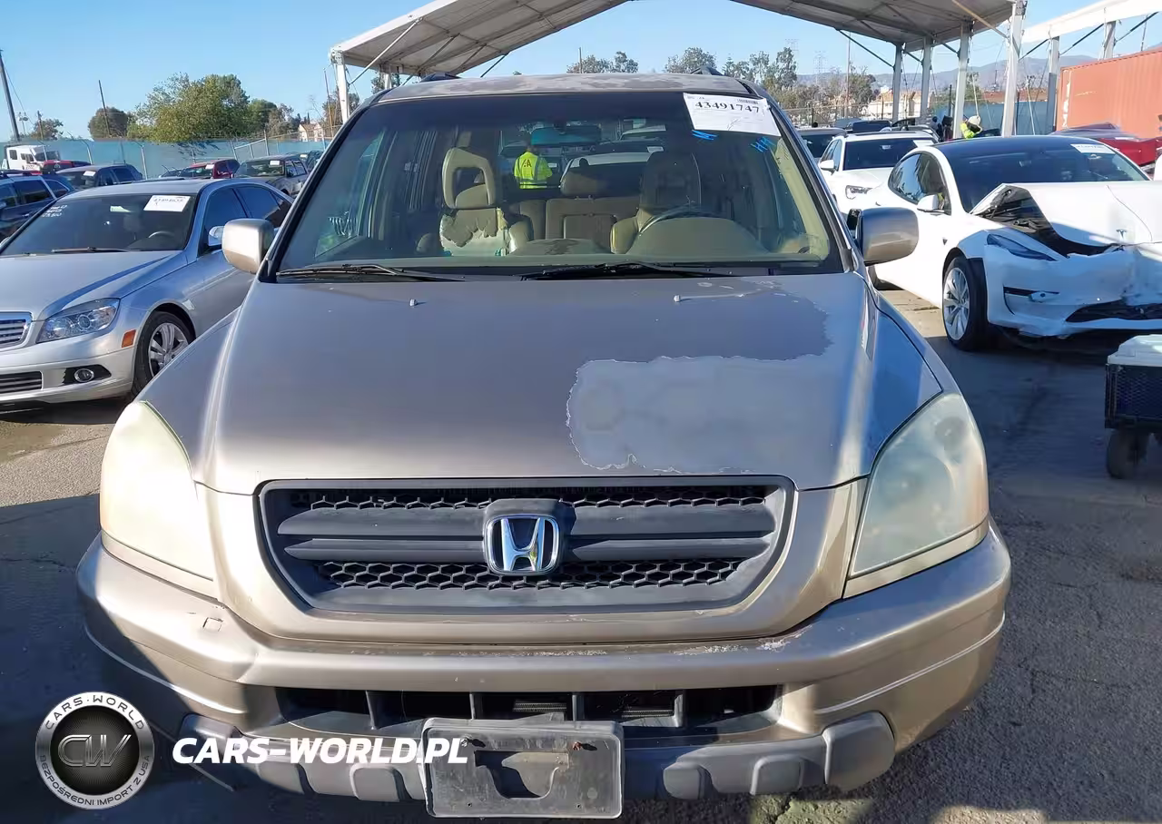 2003 Honda Pilot Ex-L VIN:2HKYF18623H593271 - 12