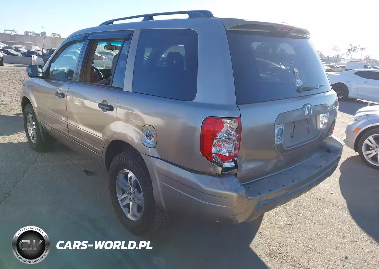 2003 Honda Pilot Ex-L VIN:2HKYF18623H593271 - 3