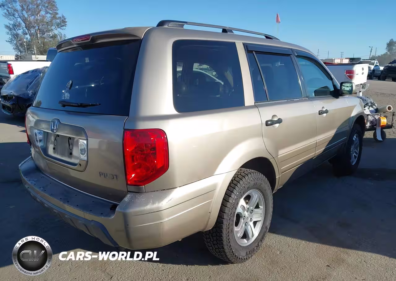 2003 Honda Pilot Ex-L VIN:2HKYF18623H593271 - 4