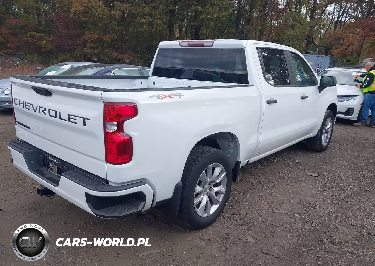 2022 Chevrolet Silverado 1500 4Wd Short Bed Custom VIN:3GCPDBEK8NG505229 - 4