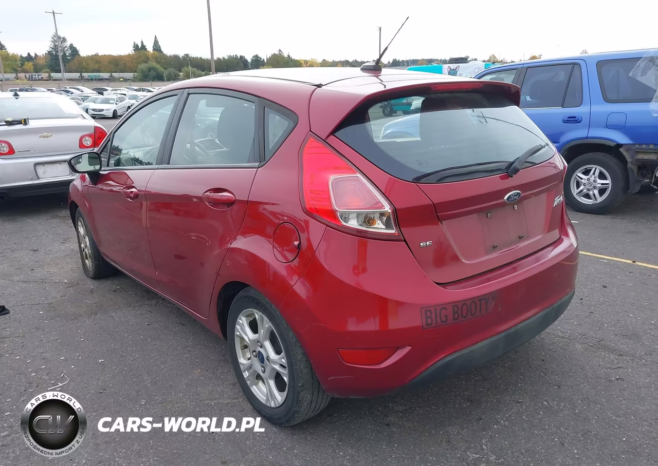 2014 Ford Fiesta Se VIN:3FADP4EJ6EM235891 - 3