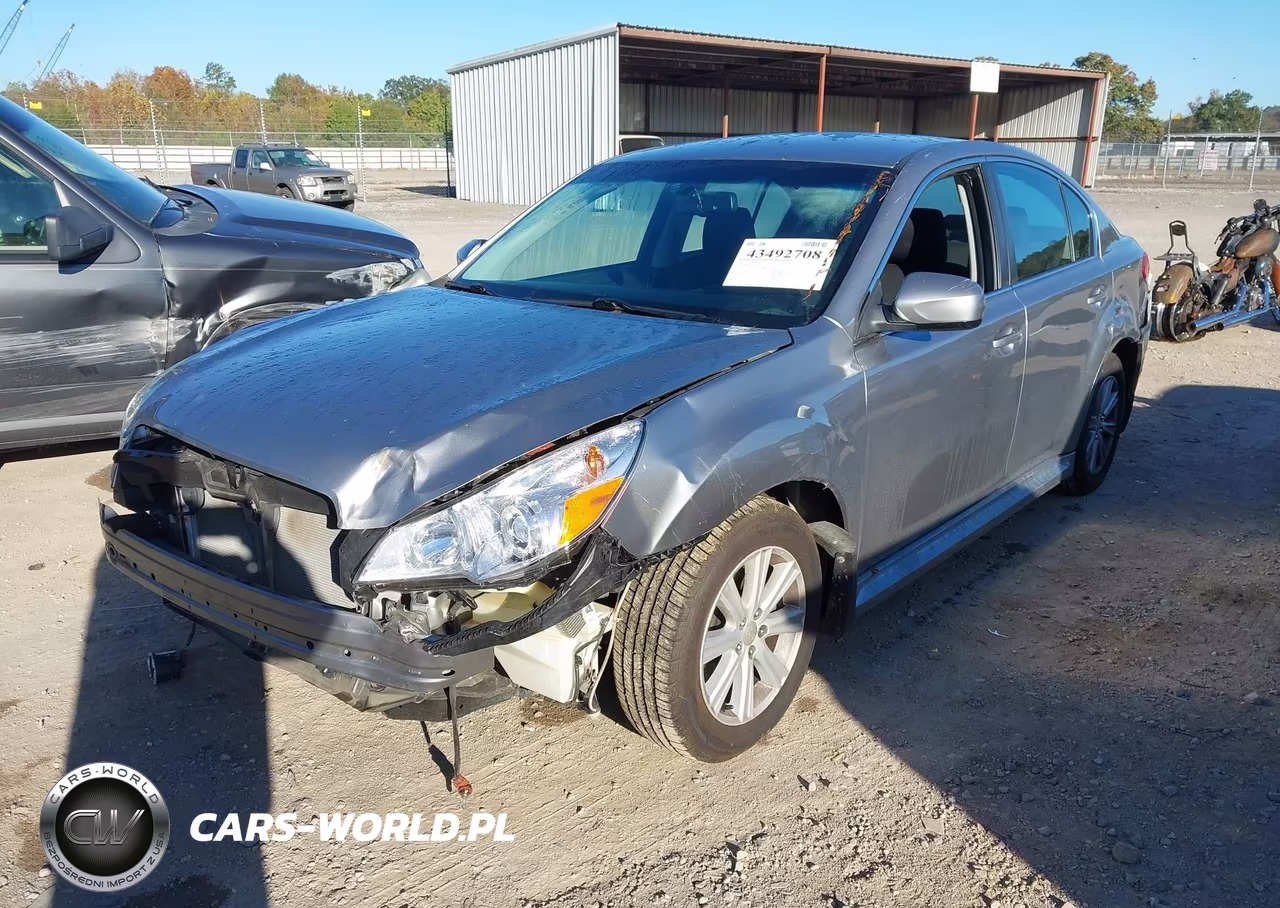 2011 Subaru Legacy 2.5I Premium VIN:4S3BMCC69B3234198 - 2