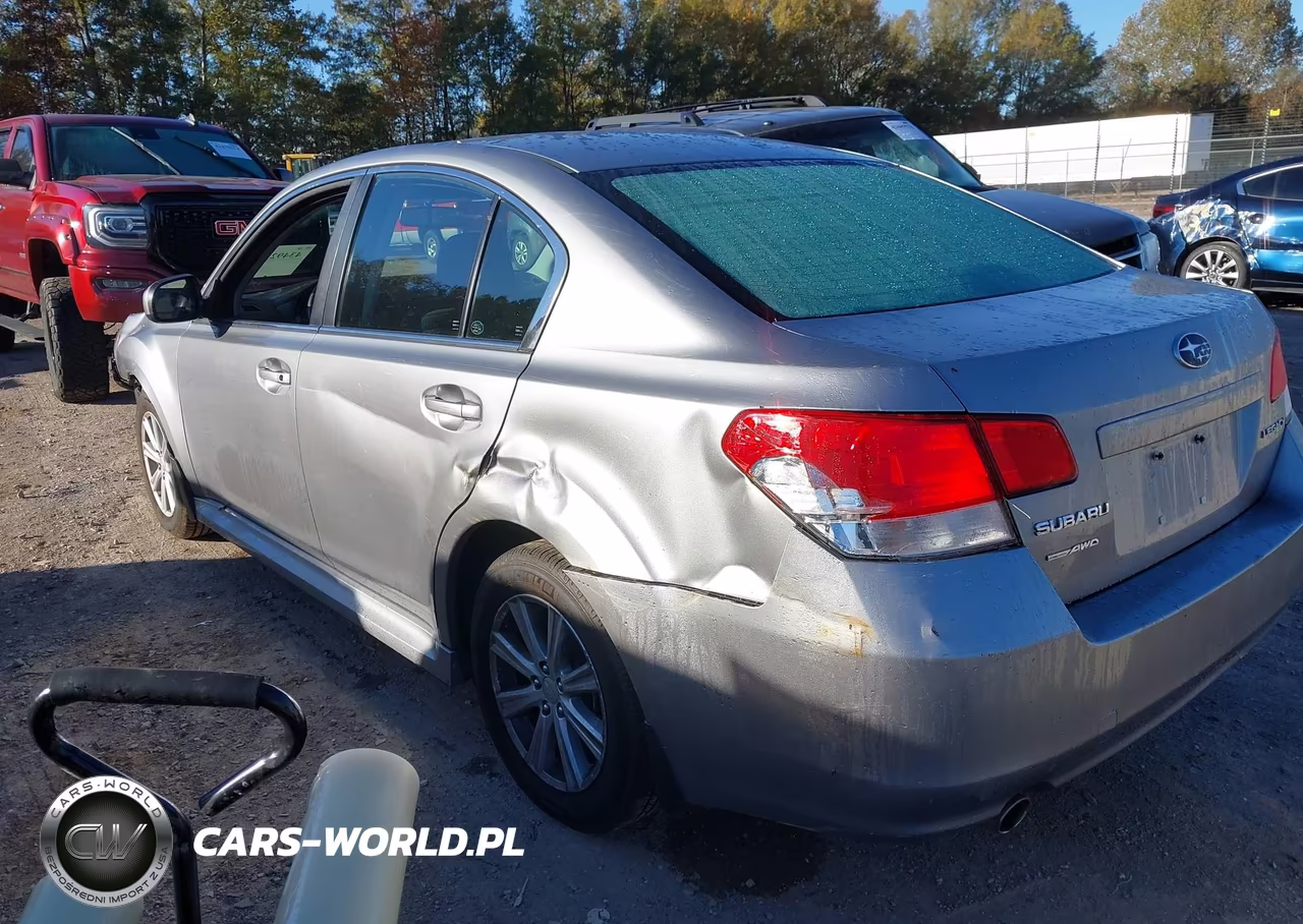2011 Subaru Legacy 2.5I Premium VIN:4S3BMCC69B3234198 - 3