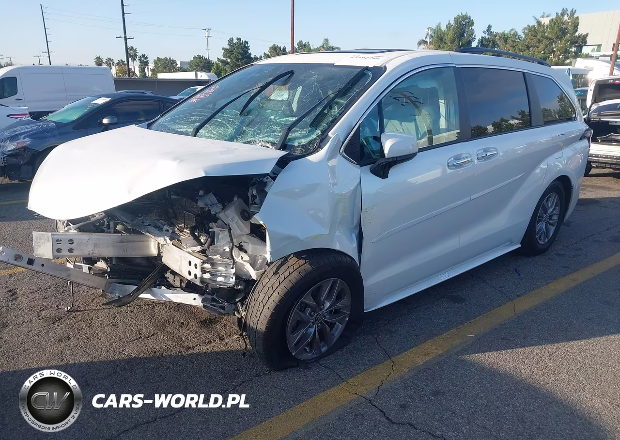 2022 Toyota Sienna Xle VIN:5TDJRKEC7NS135845 - 2