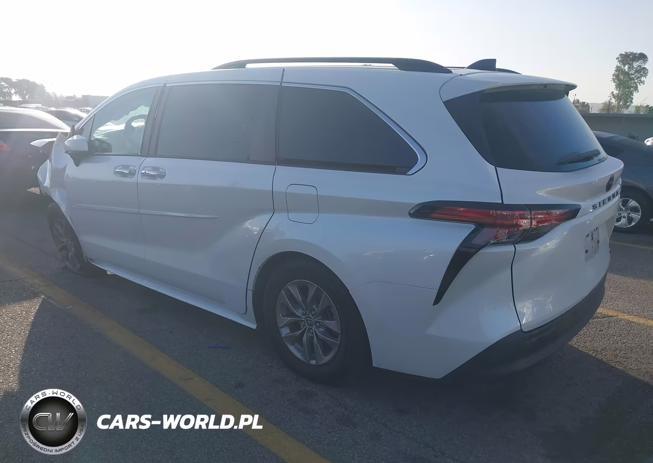 2022 Toyota Sienna Xle VIN:5TDJRKEC7NS135845 - 3