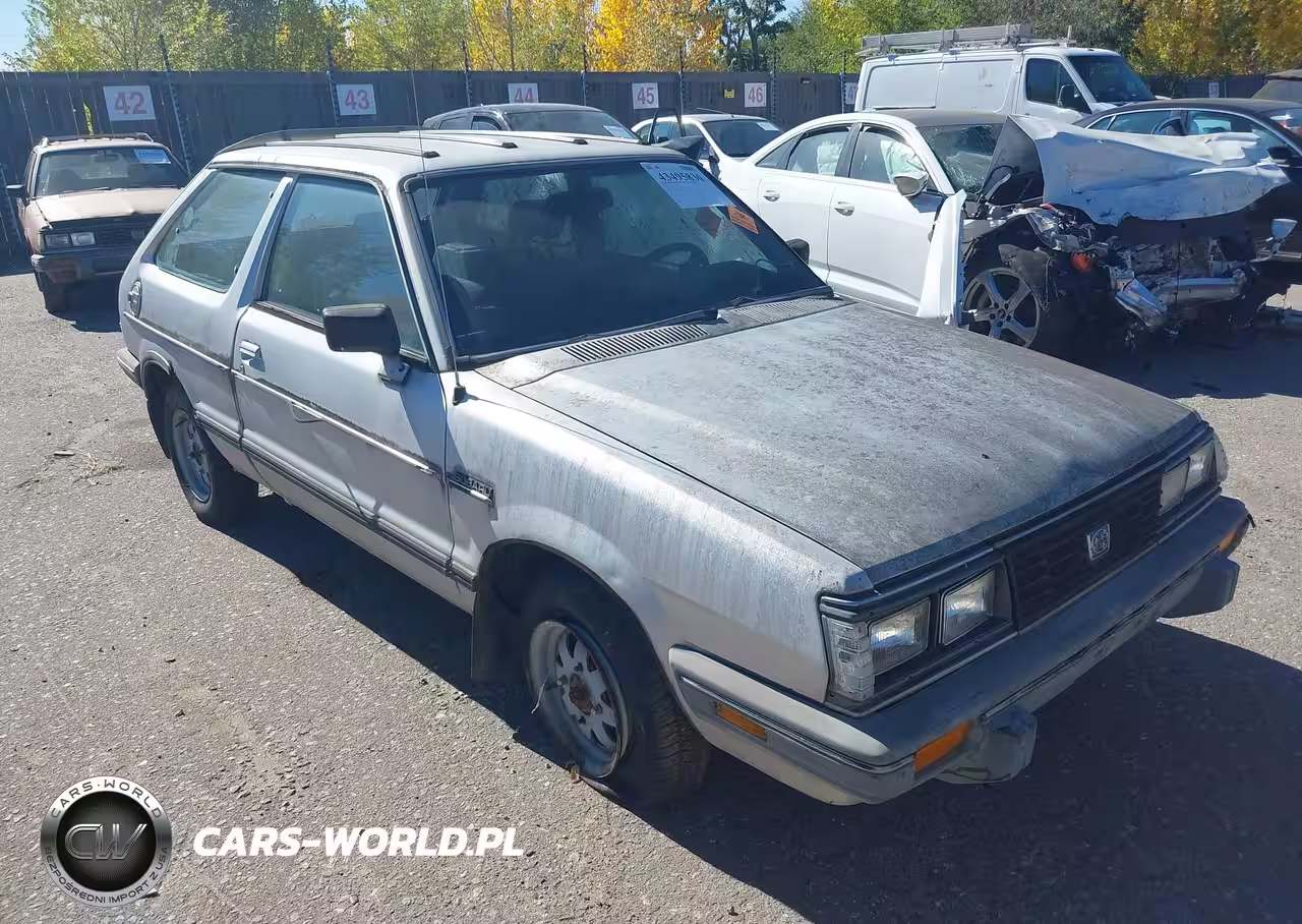 1984 Subaru Gl 4Wd