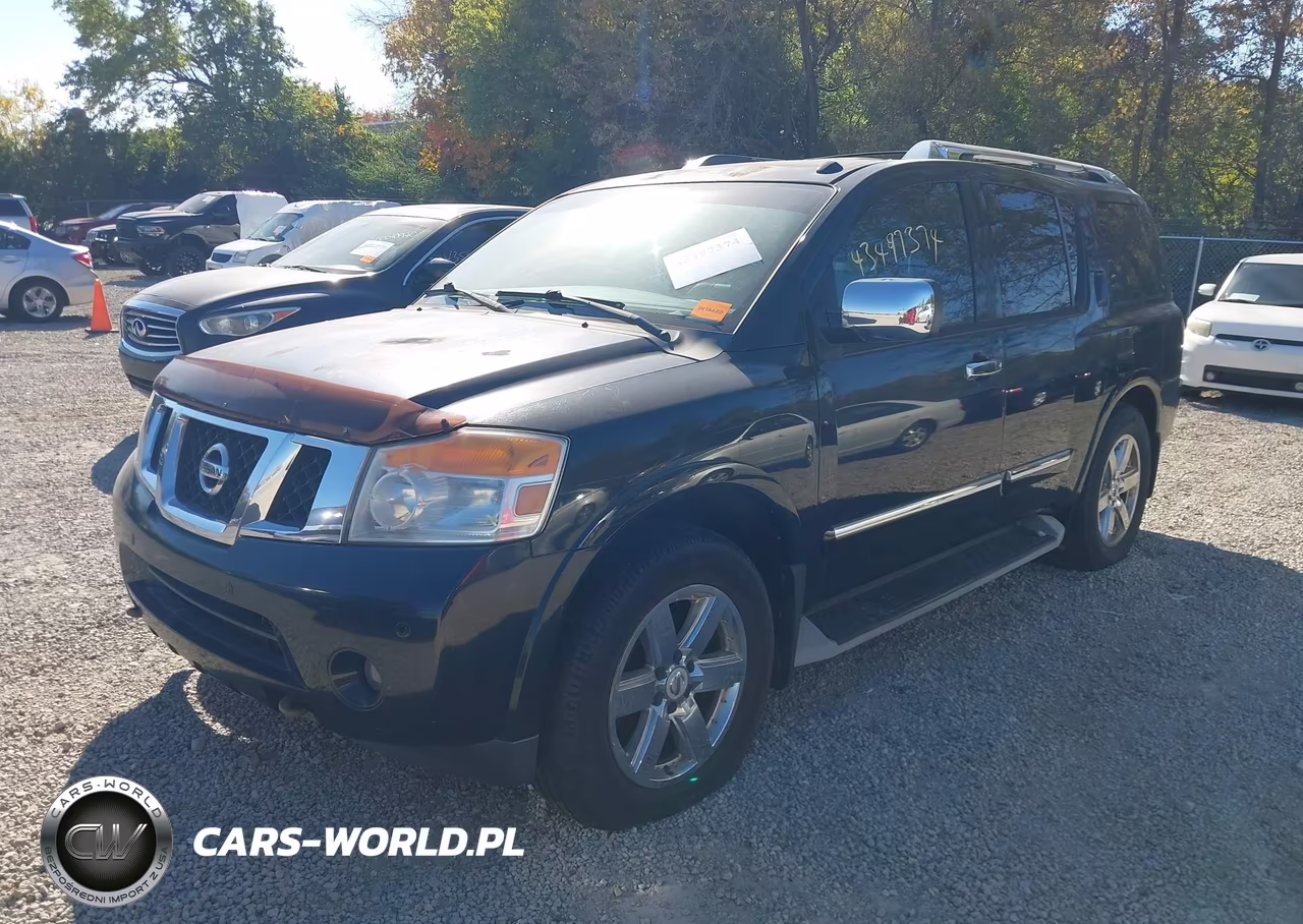 2011 Nissan Armada Platinum VIN:5N1BA0NE3BN603181 - 2