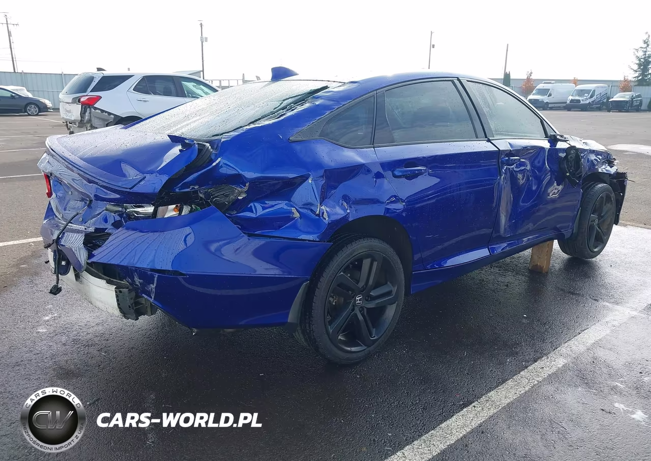 2018 Honda Accord Sport VIN:1HGCV1F37JA258566 - 4