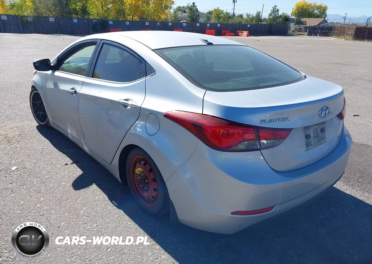 2014 Hyundai Elantra Limited VIN:5NPDH4AE6EH503117 - 3