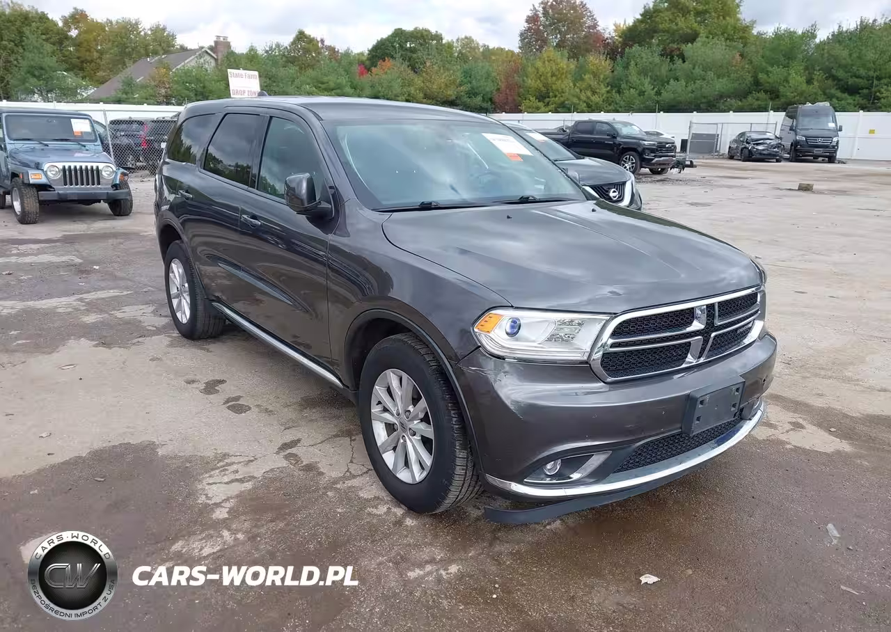 2019 Dodge Durango Sxt Awd