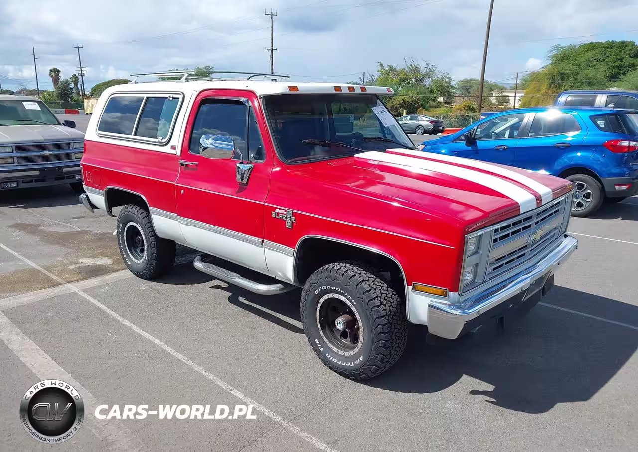 1985 Chevrolet Blazer K10