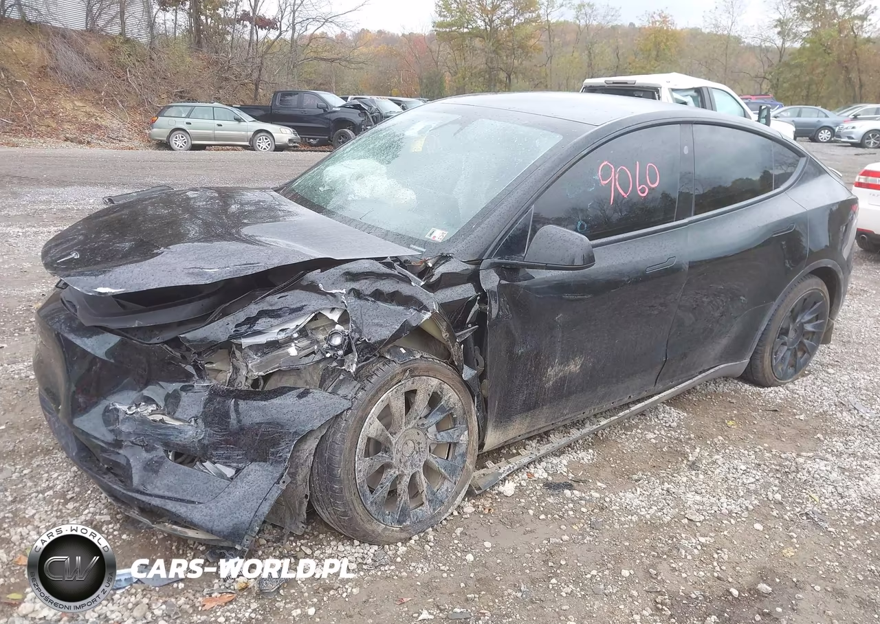 2023 Tesla Model Y Awd-Long Range Dual Motor All-Wheel Drive VIN:7SAYGDEE7PA168854 - 2
