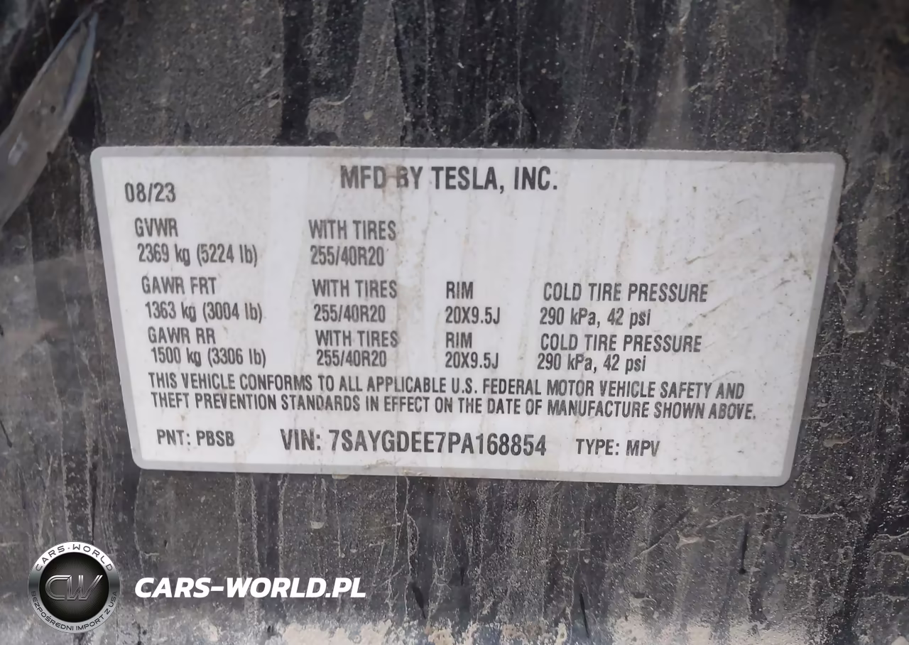 2023 Tesla Model Y Awd-Long Range Dual Motor All-Wheel Drive VIN:7SAYGDEE7PA168854 - 9