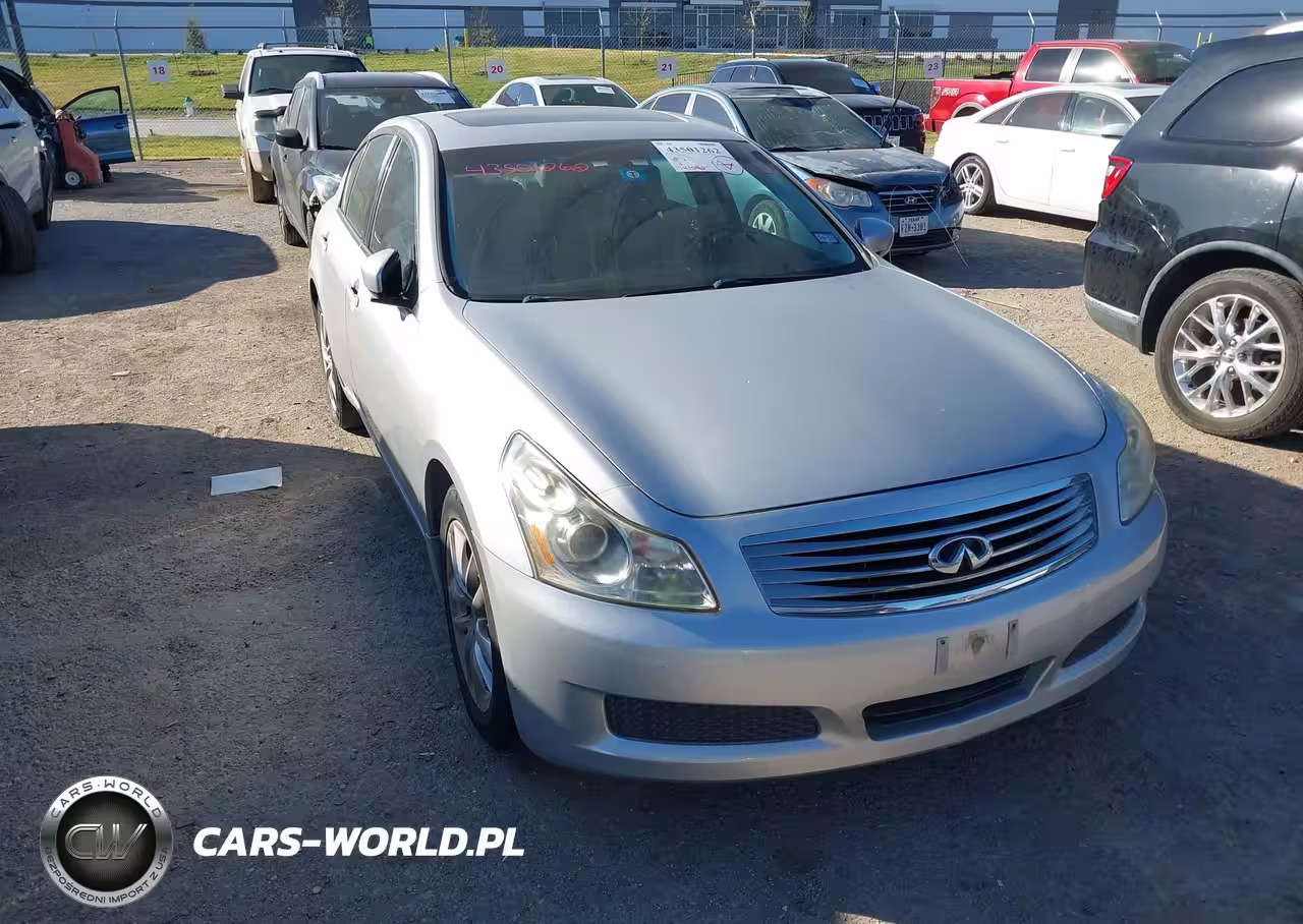 2009 Infiniti G37X