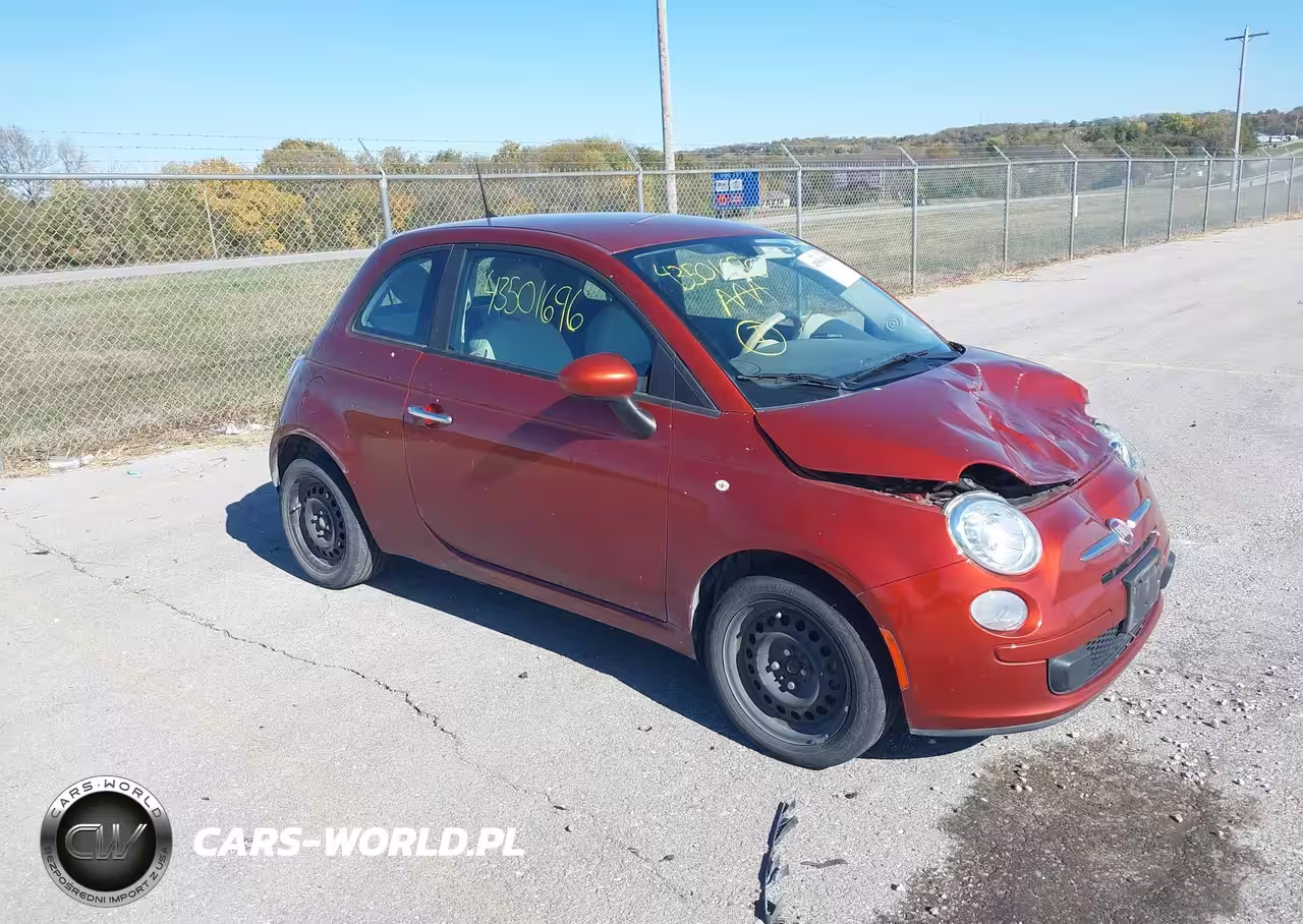 2012 Fiat 500 Pop