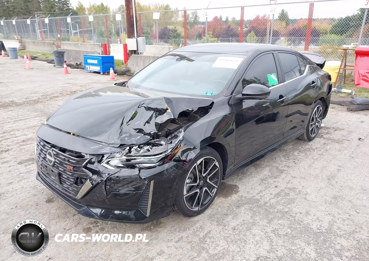 2025 Nissan Sentra Sr VIN:3N1AB8DV3SY235247 - 2
