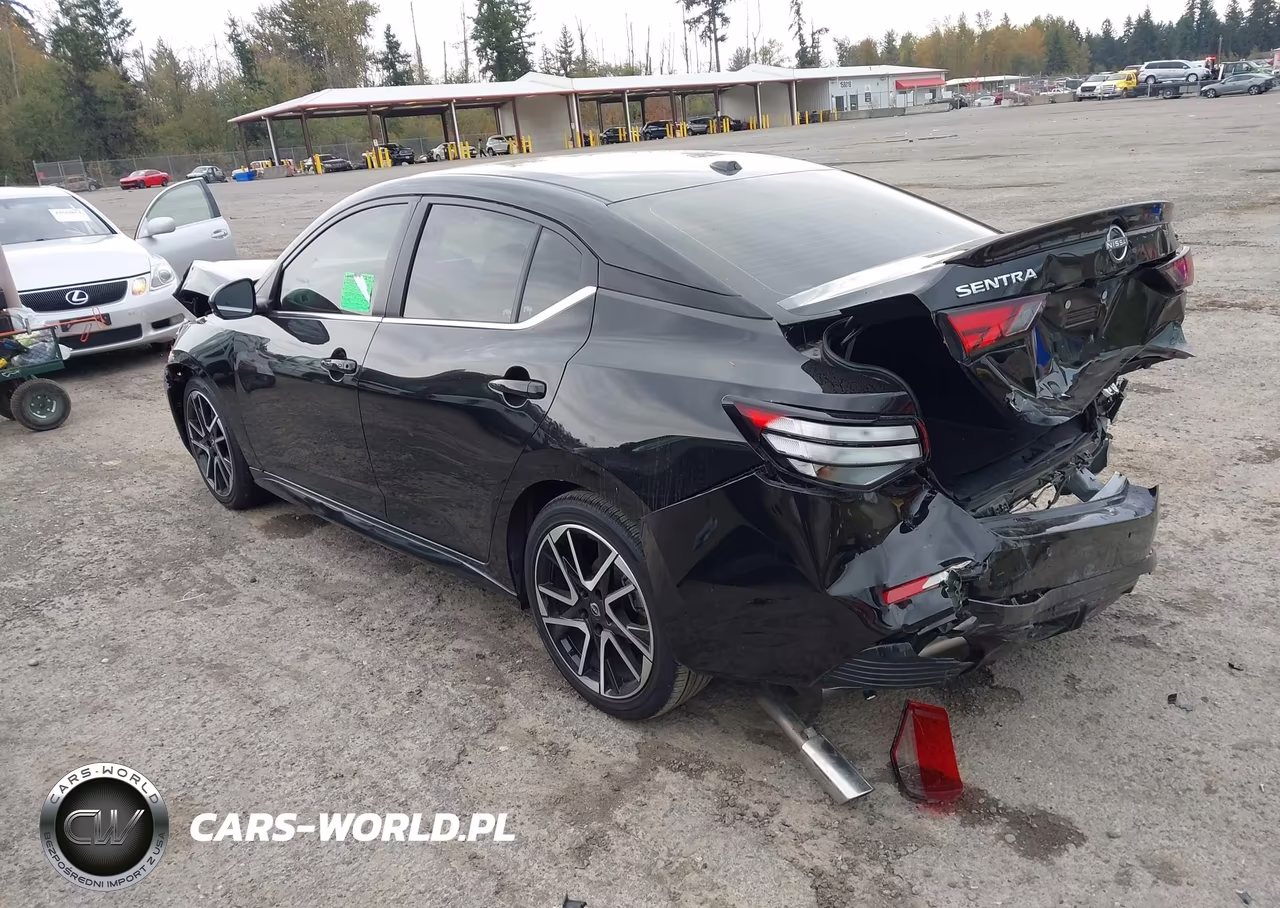 2025 Nissan Sentra Sr VIN:3N1AB8DV3SY235247 - 3