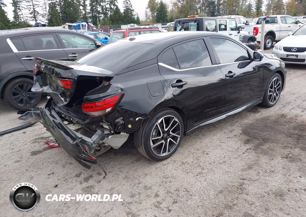 2025 Nissan Sentra Sr VIN:3N1AB8DV3SY235247 - 4