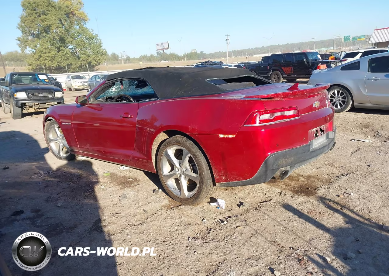 2015 Chevrolet Camaro 2Lt VIN:2G1FF3D31F9295132 - 3