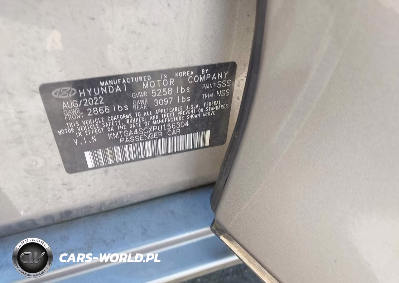 2023 Genesis G80 2.5T Awd VIN:KMTGA4SCXPU156304 - 9
