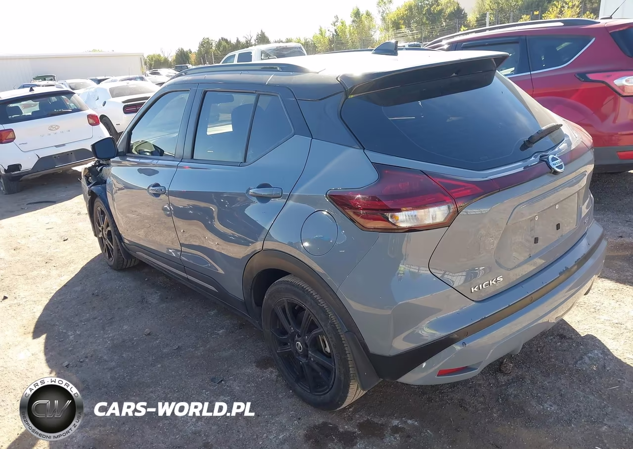 2021 Nissan Kicks Sr Xtronic Cvt VIN:3N1CP5DV2ML549822 - 3