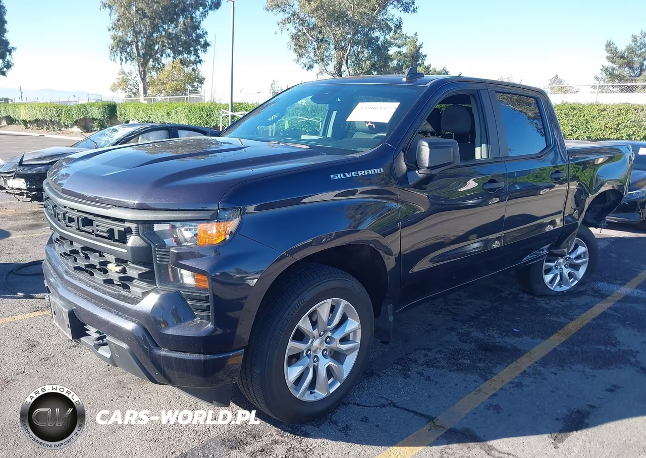2022 Chevrolet Silverado 1500 2Wd Short Bed Custom VIN:3GCPABEK3NG592577 - 2