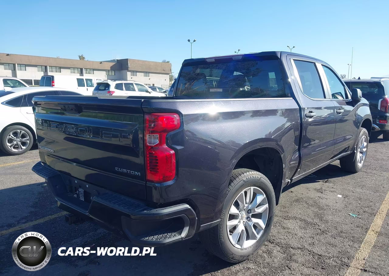 2022 Chevrolet Silverado 1500 2Wd Short Bed Custom VIN:3GCPABEK3NG592577 - 4