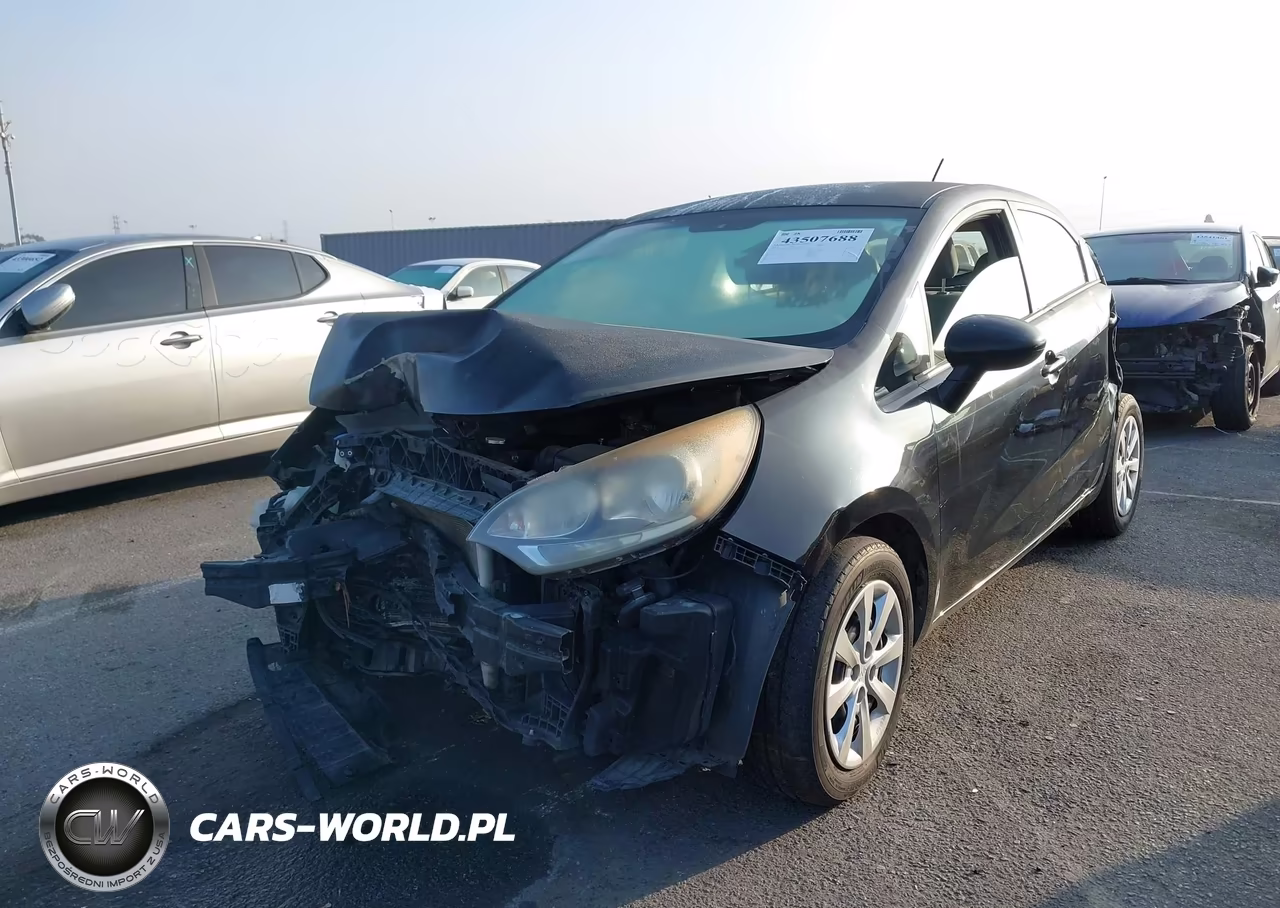 2012 Kia Rio5 Lx VIN:KNADM5A34C6022254 - 2